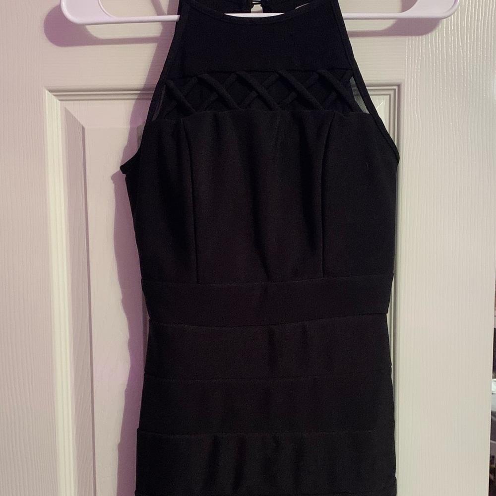 black dress